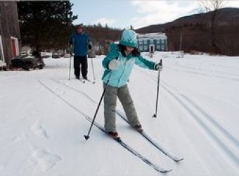 Cross country skiing through the Green Mountain State