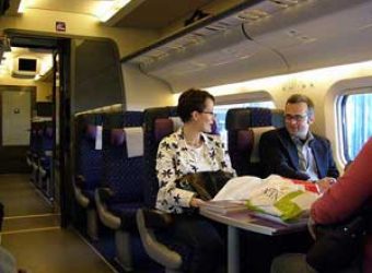 Eurostar, London to Amsterdam, with a Twist